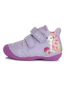 Dívčí fialové plátěnné boty D.D.step C015-355A