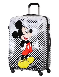 AMERICAN TOURISTER Velký kufr Disney Legends 75cm Mickey Mouse Polka Dot