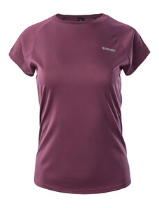 Dámské Tričko s krátkým rukávem HI-TEC LADY ALNA M000215637 – Růžový