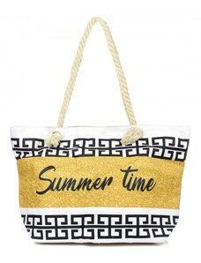 Jordan Collection Plážová taška Summer Time s řeckým vzorem