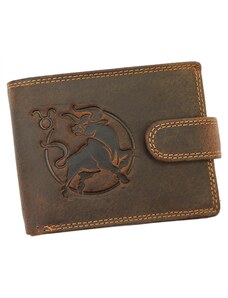 Pánská kožená peněženka Wild L895-004 varianta 20 hnědá