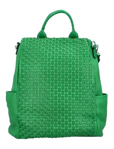 Dámský batoh kabelka zelený - Maria C Globy zelená