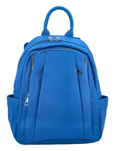 Dámský městský batoh kabelka královsky modrý - Maria C Intro modrá