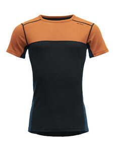 Devold Lauparen Merino 190 T-Shirt Men Oranžová