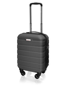 AVANCEA Cestovní kufr AVANCEA DE2708 Dark grey XS