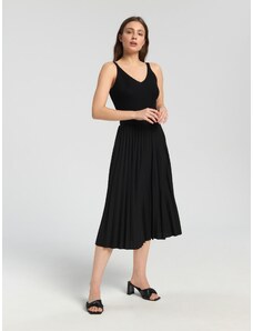 Sinsay - Midi sukně - černá