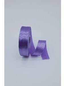 Haillo Fashion Saténová stuha - 25 mm, fialová