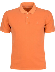 Oranžové vybělené polo Gant