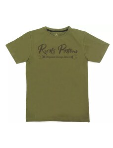Tričko Rusty Pistons RPTSM78 Carson khaki - S / zelená