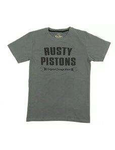 Tričko Rusty Pistons RPTSM82 Gabbs grey - S / šedá