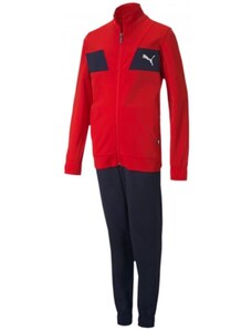 Dětská sportovní souprava Puma Poly Suit Cl High Risk Red D Boys