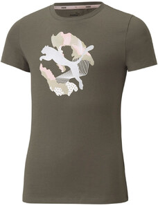 Dětské triko Puma T-Shirt Alpha Tee G Grape Leaf