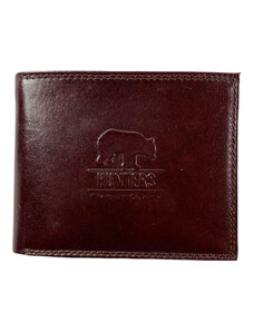 Hunters kožená peněženka červená KHT305