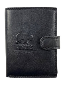 Hunters kožená peněženka černá KHT306L