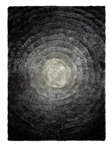 Dywany Łuszczów Kusový koberec Flim 008-B2 Circles grey - 80x150 cm
