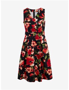 Orsay Červeno-černé dámské květované šaty - Dámské