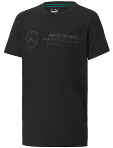 Dětské triko Puma Mercedes Logo Shirt Black