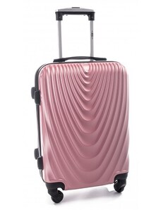 Rogal Zlato-růžový dětský cestovní kufr "Kids Motion" - vel. M