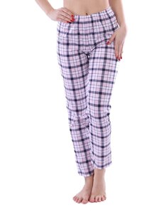 Regina Dámské kalhoty na spaní Magda růžovo-šedé