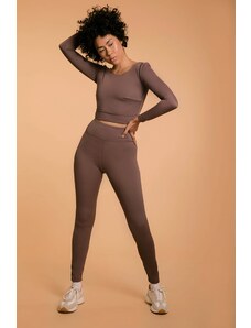 Osirisea High-waist Sport Leggings - Brown