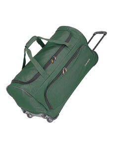 Travelite Basics Fresh Wheeled Duffle Dark green