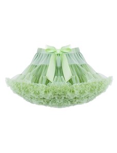 ADELO Tutu sukně dětská tylová extra - světle zelená