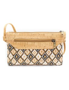 Cork Korková crossbody kabelka Elegant ethnic