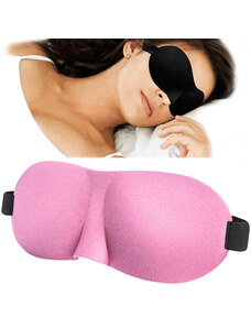 BeautyRelax AG891F 3D maska na spaní, růžová, 23x9cm