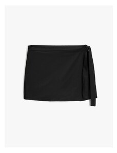 Koton Mini Shorts Skirt Tie Detail