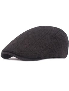 Pánský pletený baret Černá