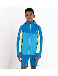 Dětská outdoorová bunda Dare2b EXPLORE modrá/limetková