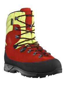 Protipořezová obuv Haix Protector Forest 2.1 GTX - červená, 9