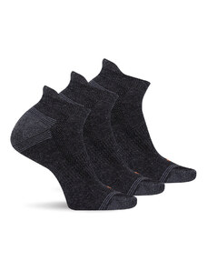 Unisex ponožky Merrell MEA33525T3B2 BLACK RECYCLED EVERYDAY TAB (3 packs)