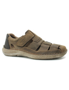 RIEKER 03078-25 brown, pánské sandály