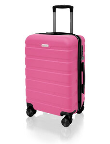 AVANCEA Cestovní kufr AVANCEA DE2708 Dark pink S