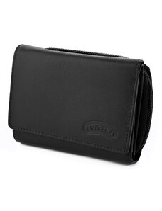 Dámská kožená peněženka Nivasaža N57-CLN-B černá