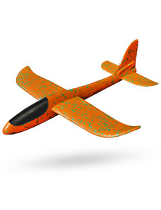 Aviator 7084 Pěnové Házecí Letadlo, 47x49cm, oranžová