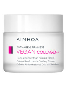 Ainhoa Vegan Collagen+ Neck Decolletage Cream - zpevňující krém na krk a dekolt 50 ml