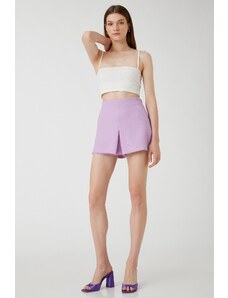 Koton Mini Shorts Skirt With Pocket Pleated