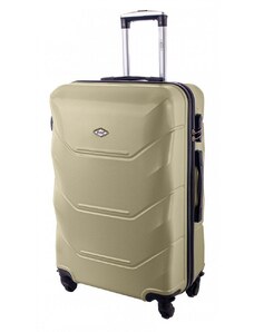 Rogal Zlatý luxusní lehký plastový kufr "Luxury" - vel. M, L, XL
