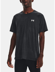 Under Armour Tričko UA STREAKER DECO DIAMOND SS-BLK - Pánské