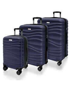 AVANCEA Sada cestovních kufrů AVANCEA DE33203 Navy blue SML