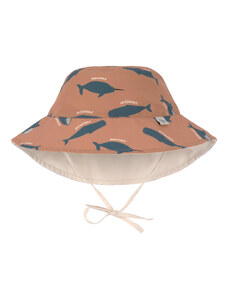 LÄSSIG /Německo/ LÄSSIG Sun Protection Bucket Hat Whale caramel