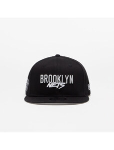 Kšiltovka New Era Brooklyn Nets Script Logo 9FIFTY Snapback Cap Black