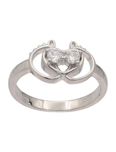 AMIATEX Stříbrný prsten 86083