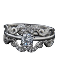 AMIATEX Stříbrný prsten 49574