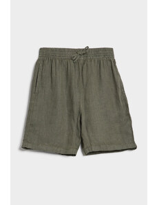 ŠORTKY GANT RELAXED LINEN SHORTS zelená 176