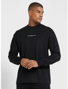 Calvin Klein pánské černé tričko Slogan