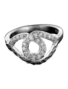 AMIATEX Stříbrný prsten 14984