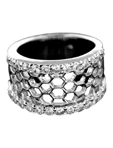 AMIATEX Stříbrný prsten 14976